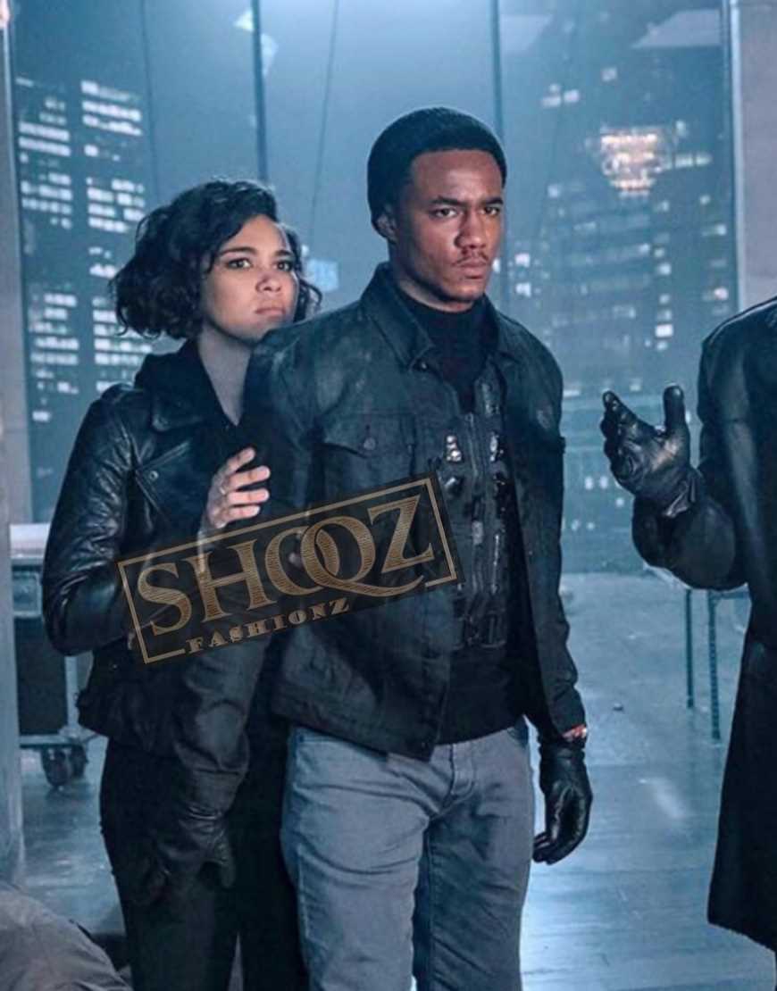 Shaft Jessie T. Usher Black Jacket Shaft Jessie T. Usher Black Jacket
